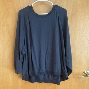 Wrap London Women's Pullover Light Long Sleeve‎ Dark Blue Uk 16 Us 12